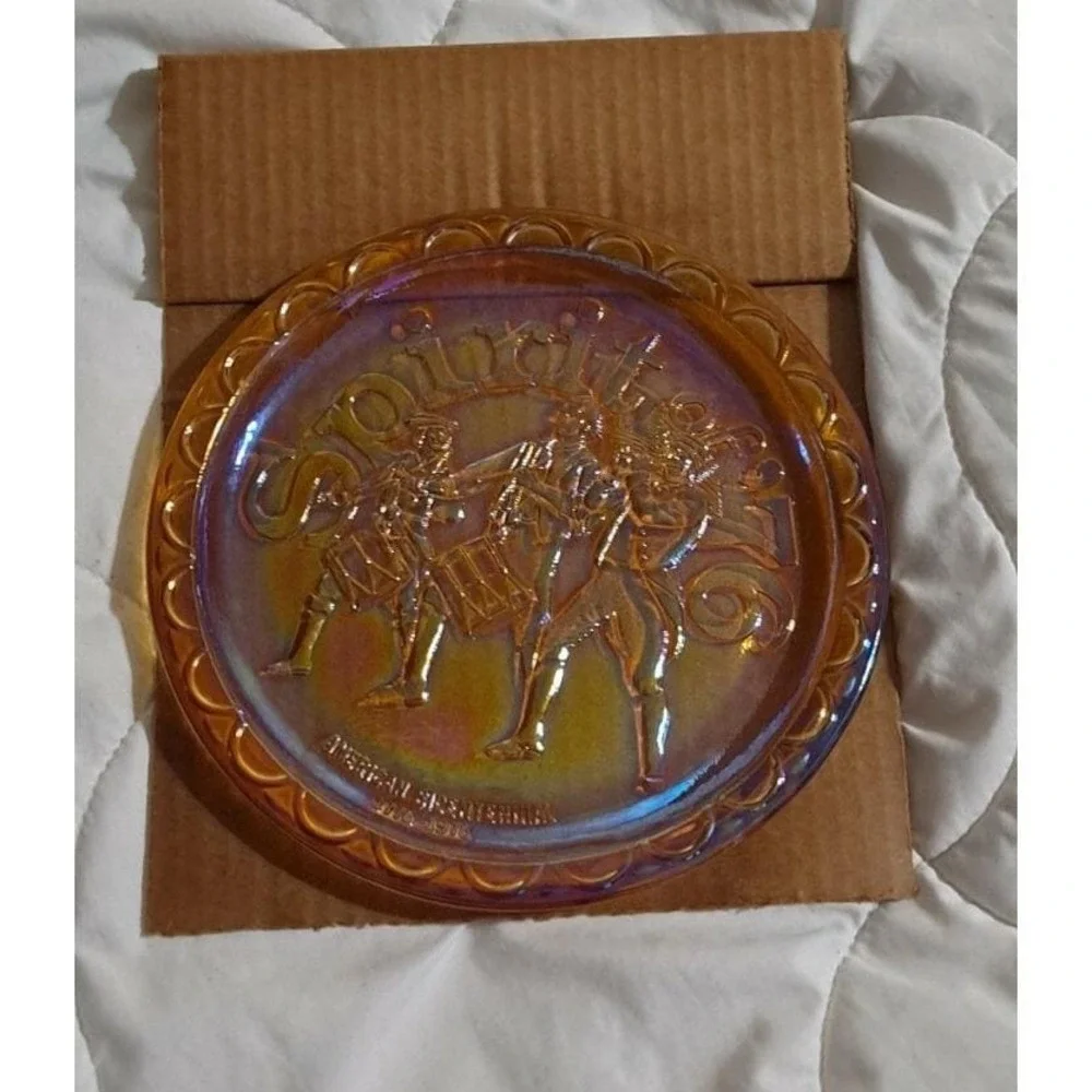 🩵Vintage‎ American Bicentennial Commemorative Plate The Spirit Of '76💙